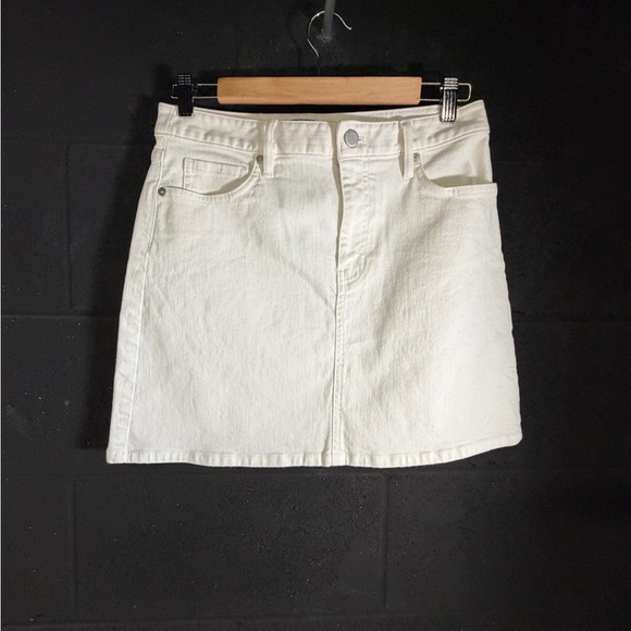 Summer White Denim  Mini Skirt -perfect - Picture 10 of 16